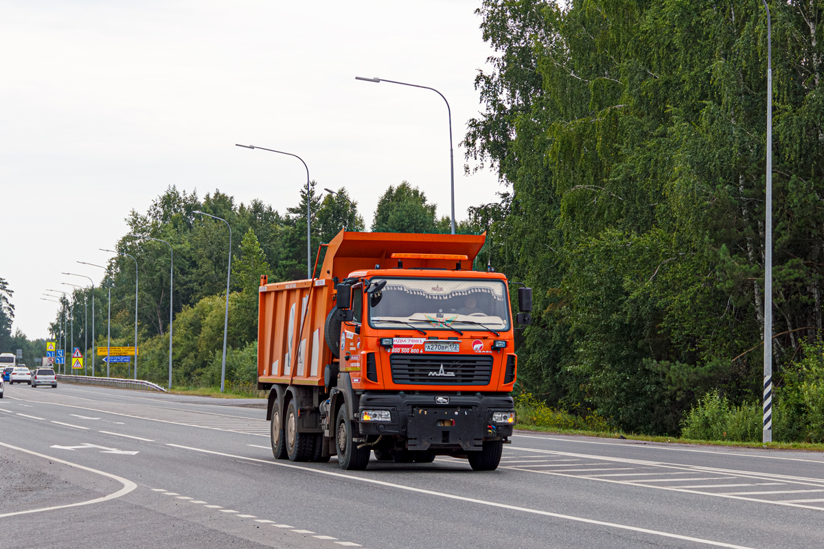 Тюменская область, № А 270 ВР 172 — МАЗ-65012J