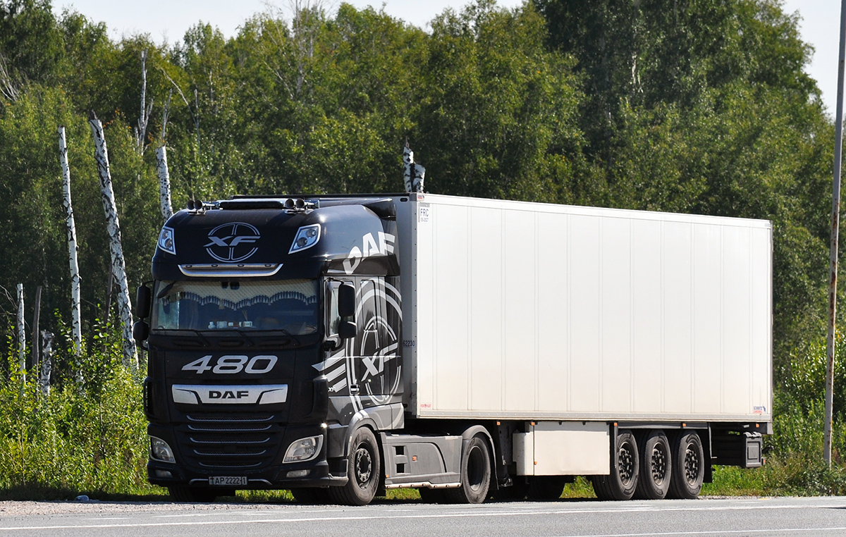 Брестская область, № АР 2222-1 — DAF XF Euro6 FT