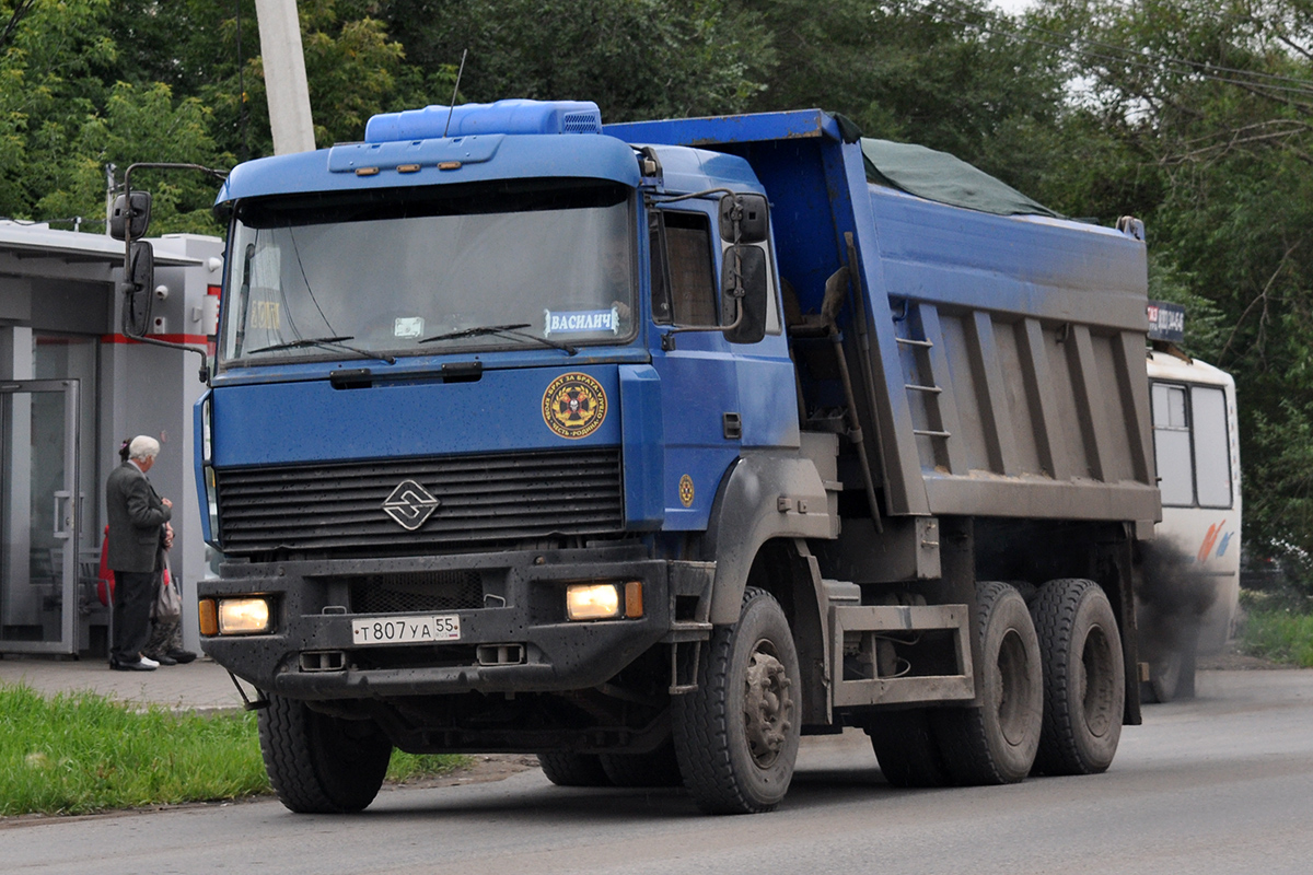 Омская область, № Т 807 УА 55 — Урал-63685