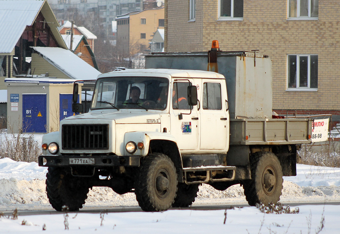 Челябинская область, № К 771 ХА 74 — ГАЗ-3308 «Садко»