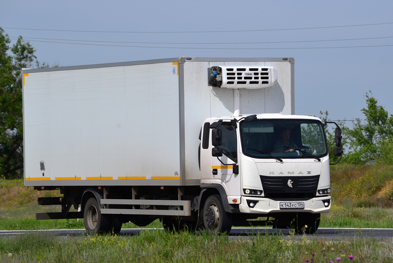 Волгоградская область, № К 143 УС 134 — КамАЗ-43082-H5 "Компас 12"