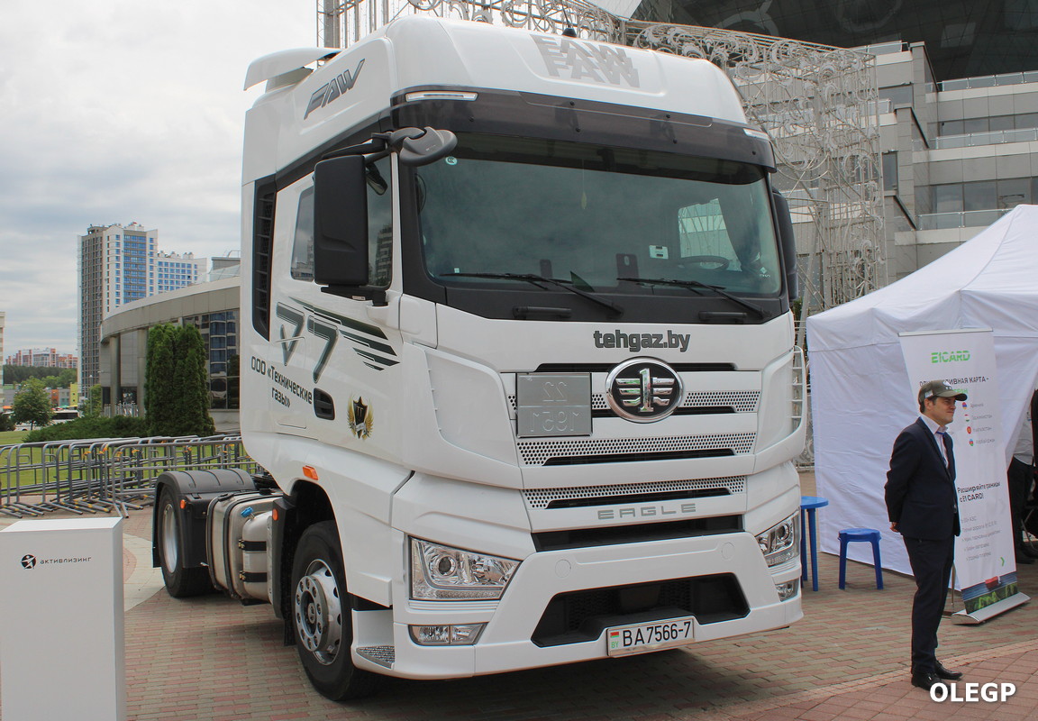 Минск, № ВА 7566-7 — FAW J7 Eagle CA4180; Минск — Новые автомобили; Минск — Выставка "БАМАП-2025"