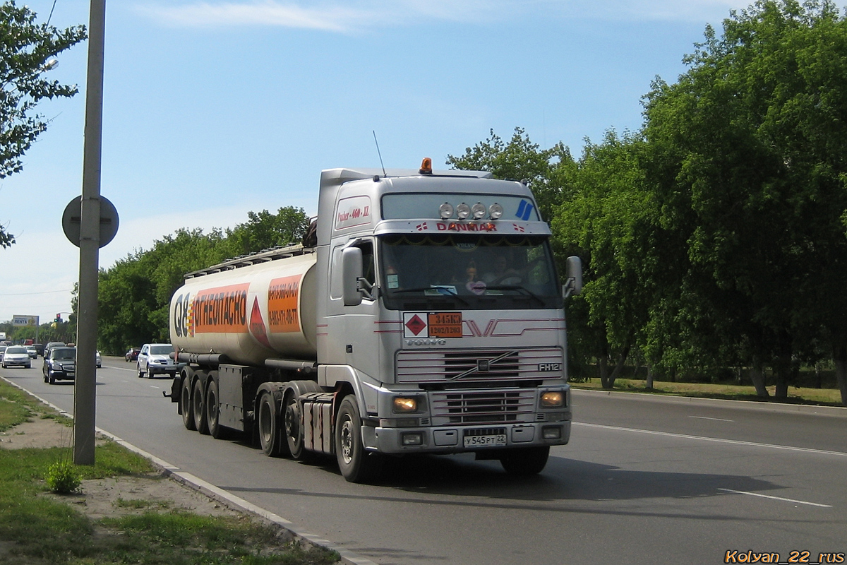 Алтайский край, № У 545 РТ 22 — Volvo ('1993) FH12.460