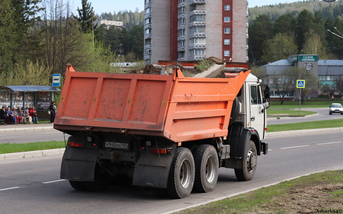 Красноярский край, № У 940 ОА 124 — КамАЗ-55111-02 [55111C]