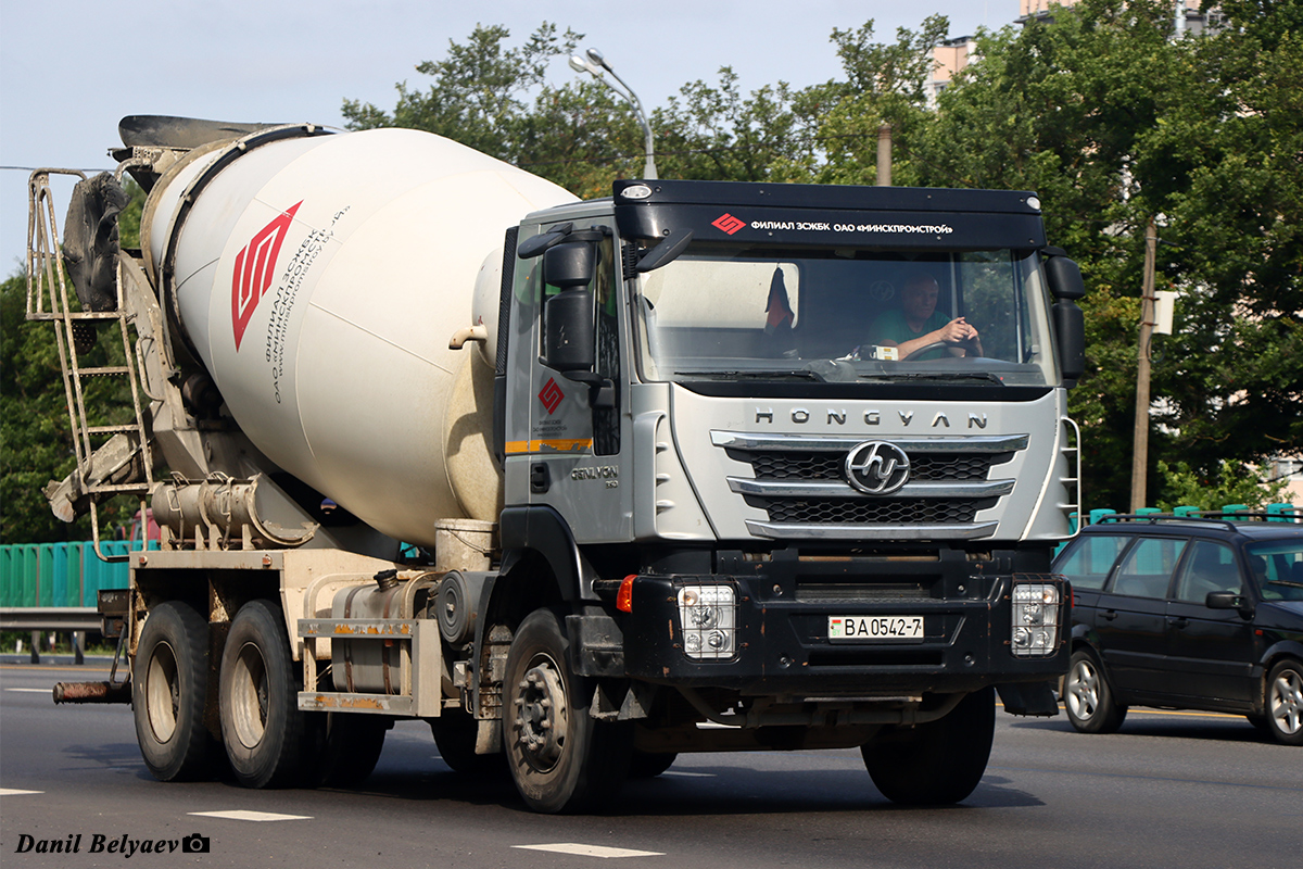 Минск, № ВА 0542-7 — Hongyan Genlyon (общая модель)
