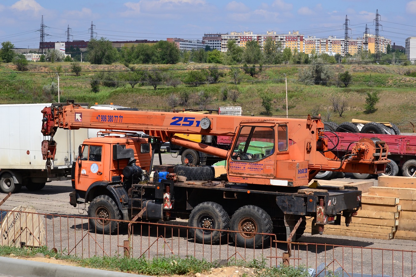 Московская область, № О 609 ХН 750 — КамАЗ-43118-15 [43118R]