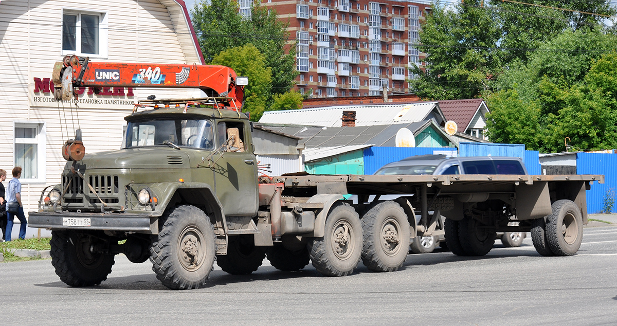 Омская область, № М 758 ТТ 55 — ЗИЛ-131НА