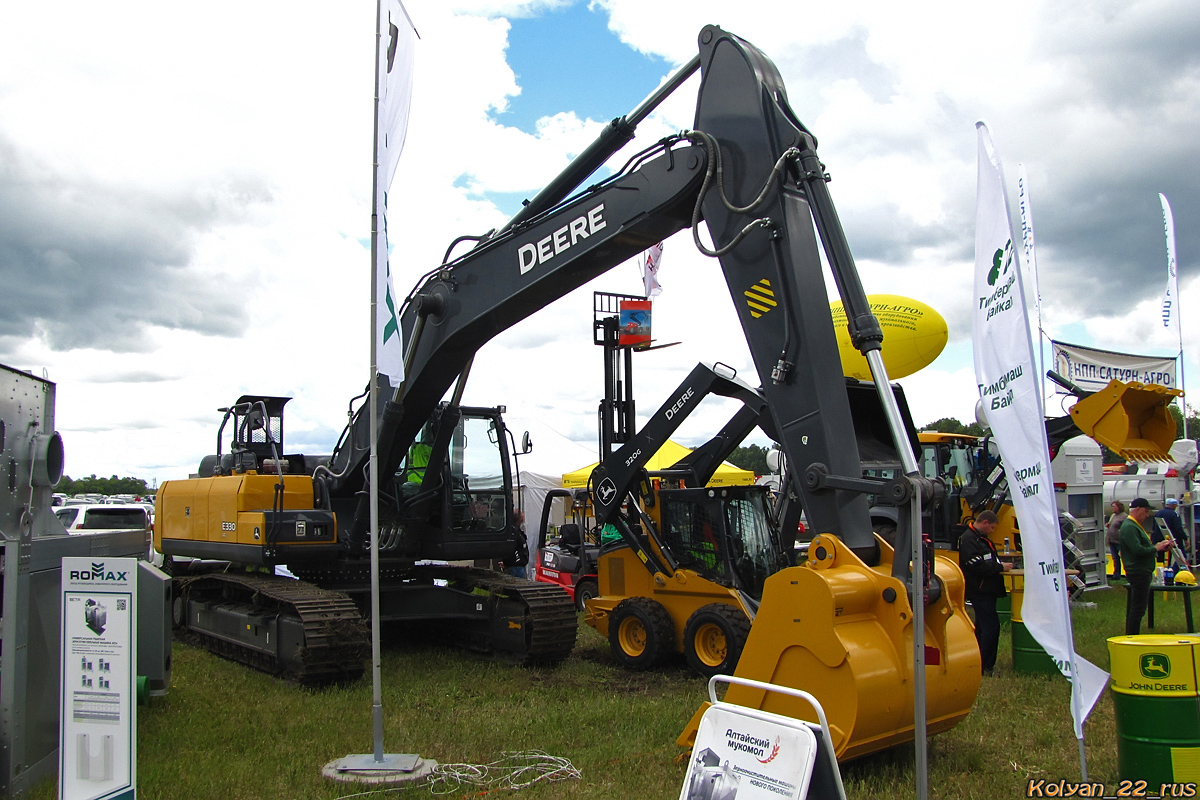 Алтайский край, № (22) Б/Н СТ 1287 — John Deere (общая модель); Алтайский край — Выставка "День Сибирского Поля 2021"; Алтайский край — Новая спецтехника