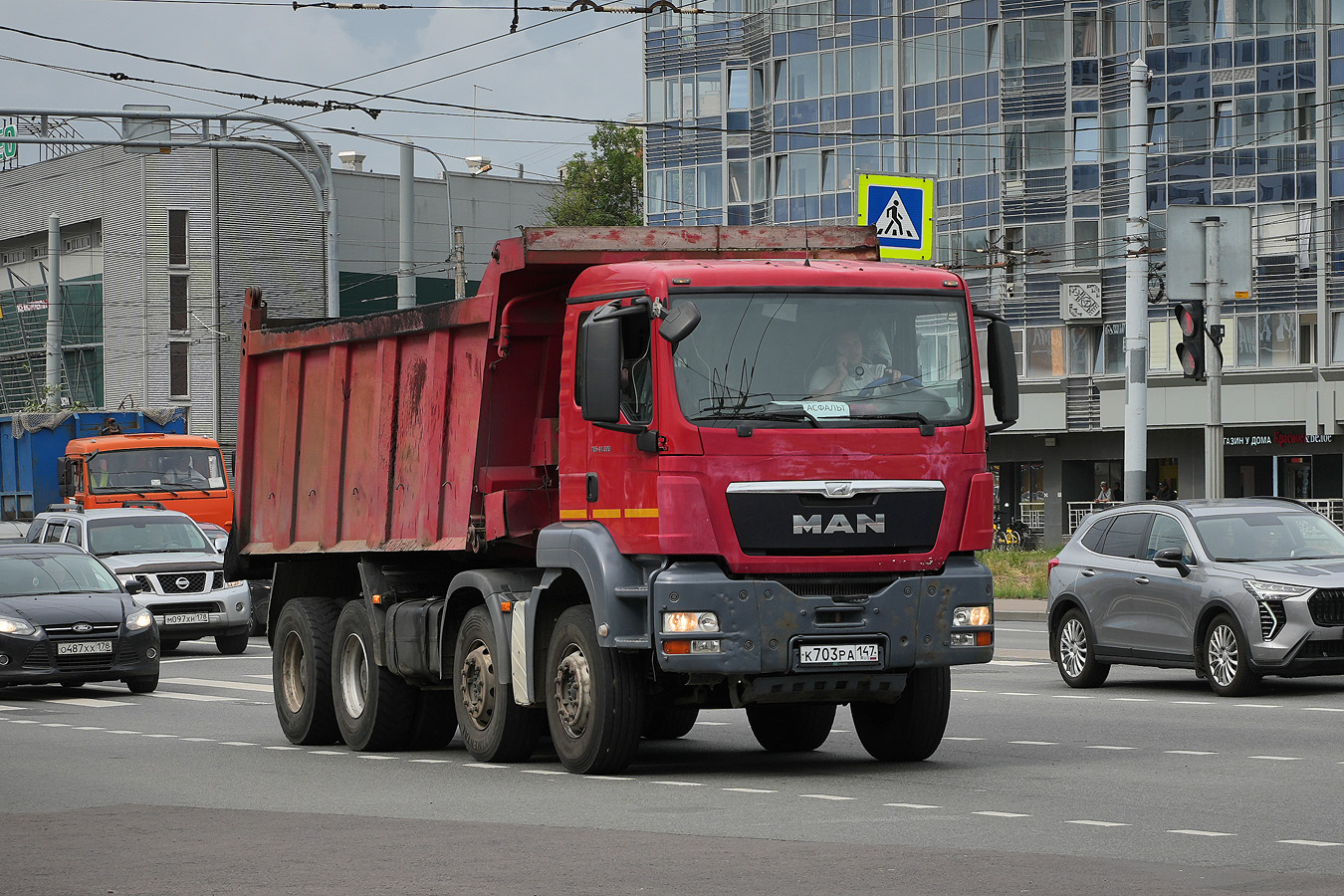Ленинградская область, № К 703 РА 147 — MAN TGS 41.390