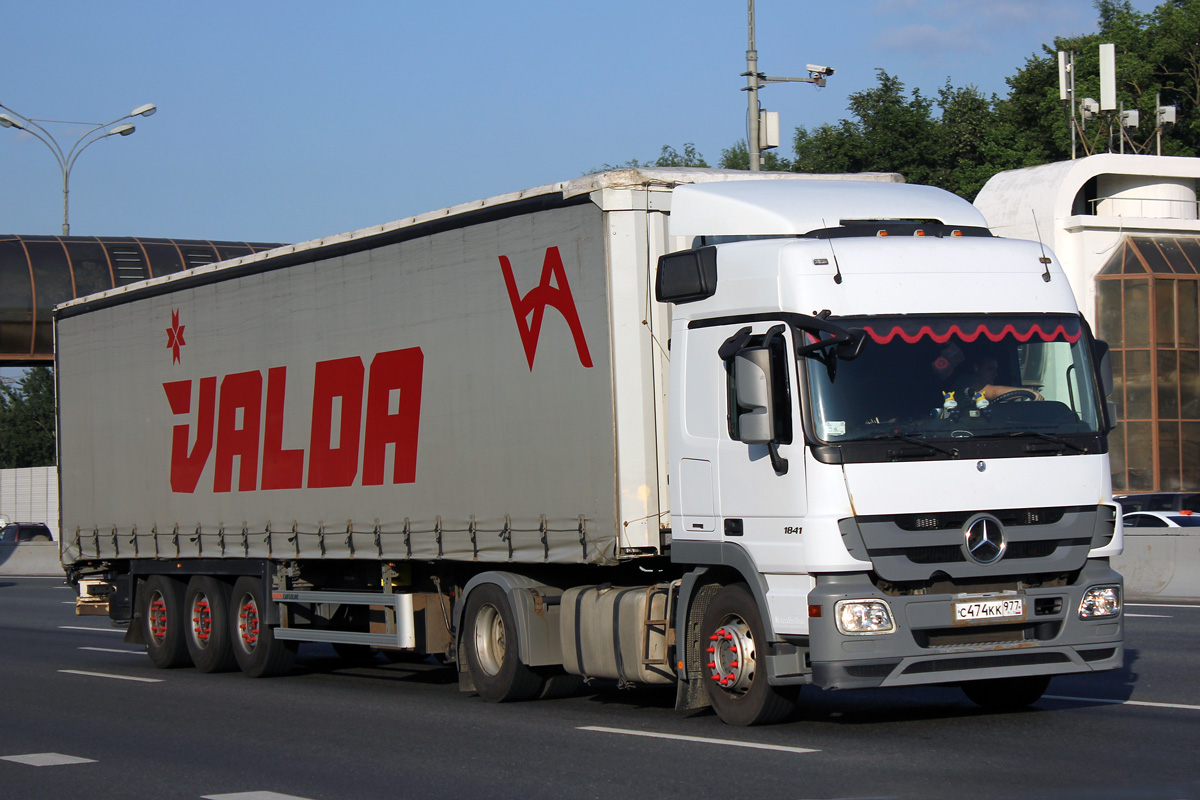 Москва, № С 474 КК 977 — Mercedes-Benz Actros '09 1841 [Z9M]