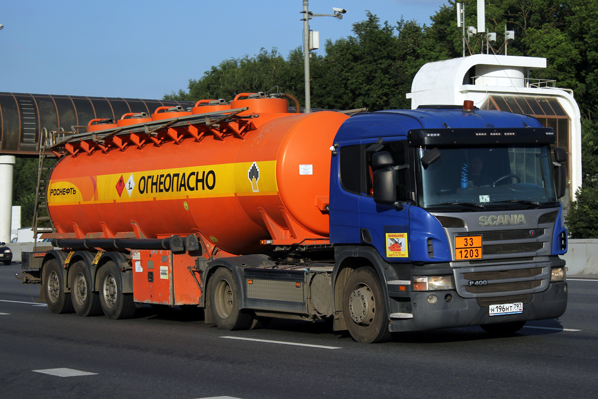 Москва, № Н 196 НТ 797 — Scania ('2011) P400