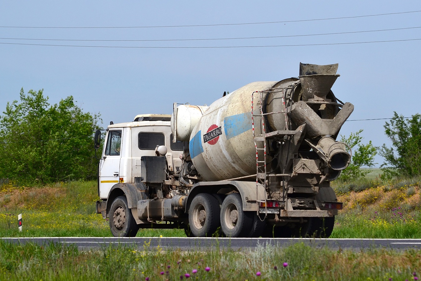 Волгоградская область, № Е 487 РК 134 — МАЗ-6303A5