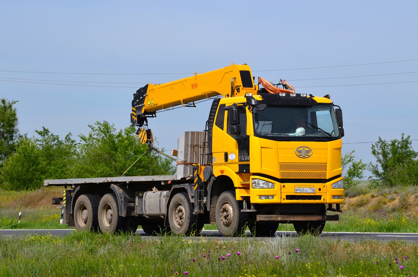 Татарстан, № М 968 АК 716 — FAW J6 CA3310