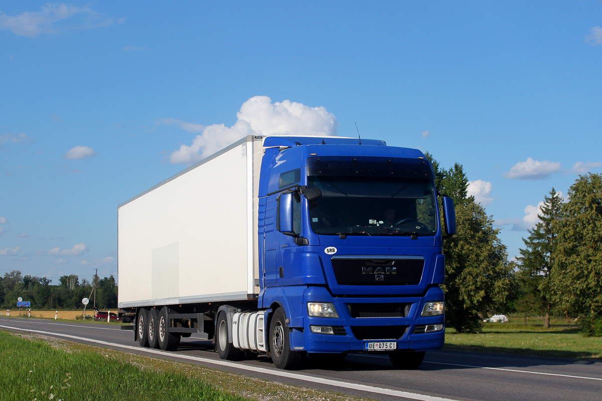 Сербия, № UE 075-CI — MAN TGX ('2007) 18.440
