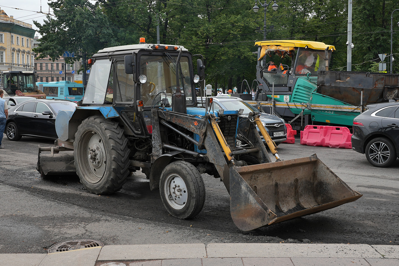 Санкт-Петербург, № 6267 СВ 78 — Беларус-82.1