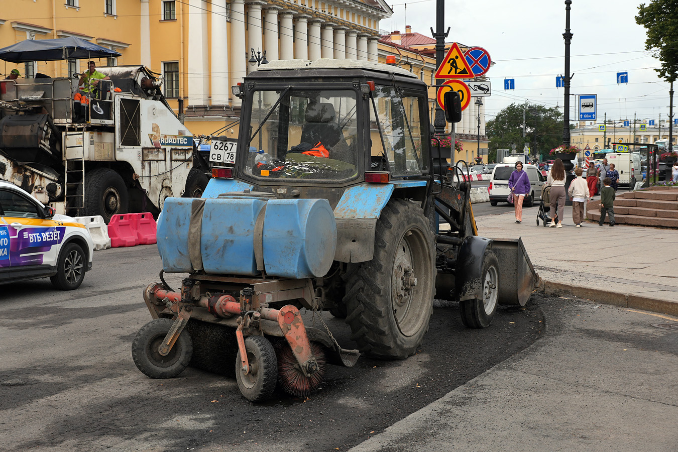 Санкт-Петербург, № 6267 СВ 78 — Беларус-82.1