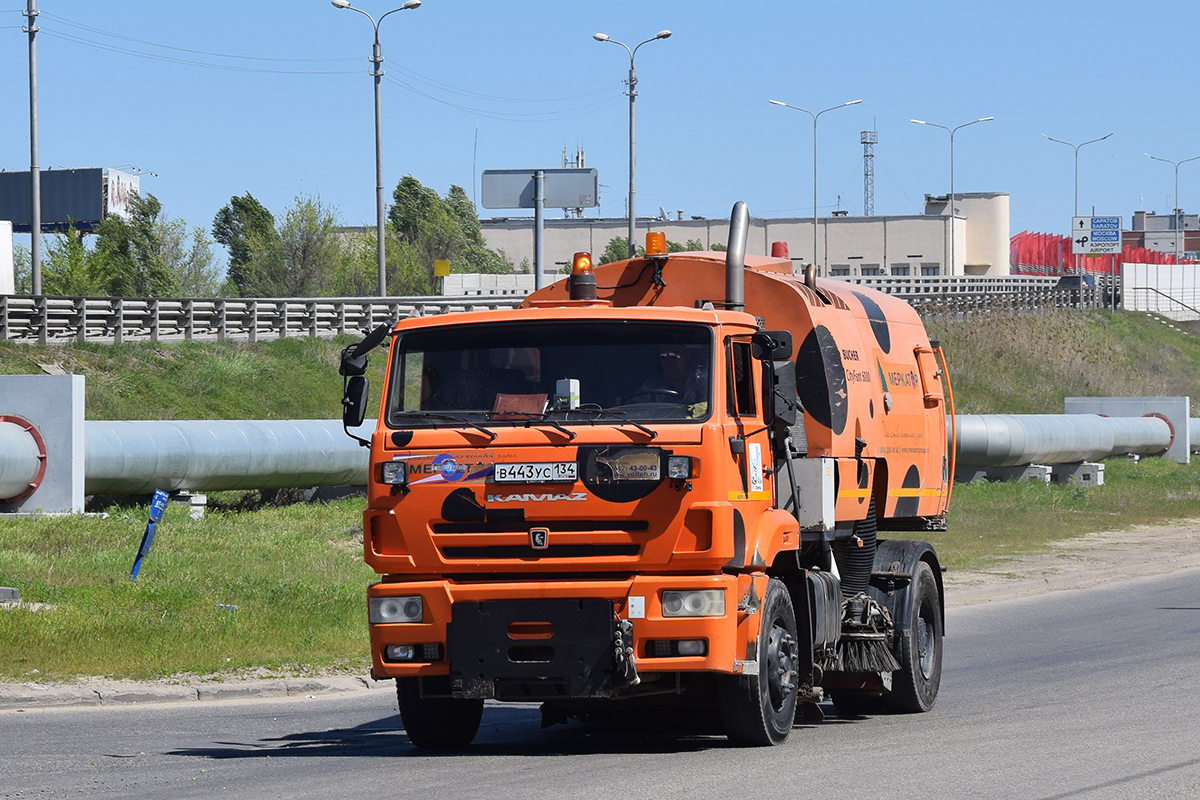 Волгоградская область, № В 443 УС 134 — КамАЗ-53605-L4(19)