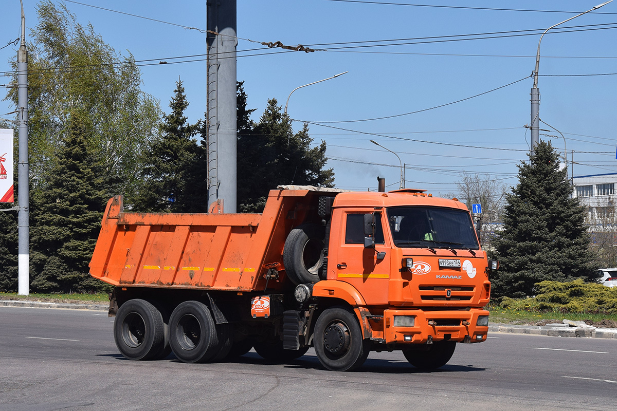 Волгоградская область, № В 993 ЕЕ 134 — КамАЗ-65115-L4(19)