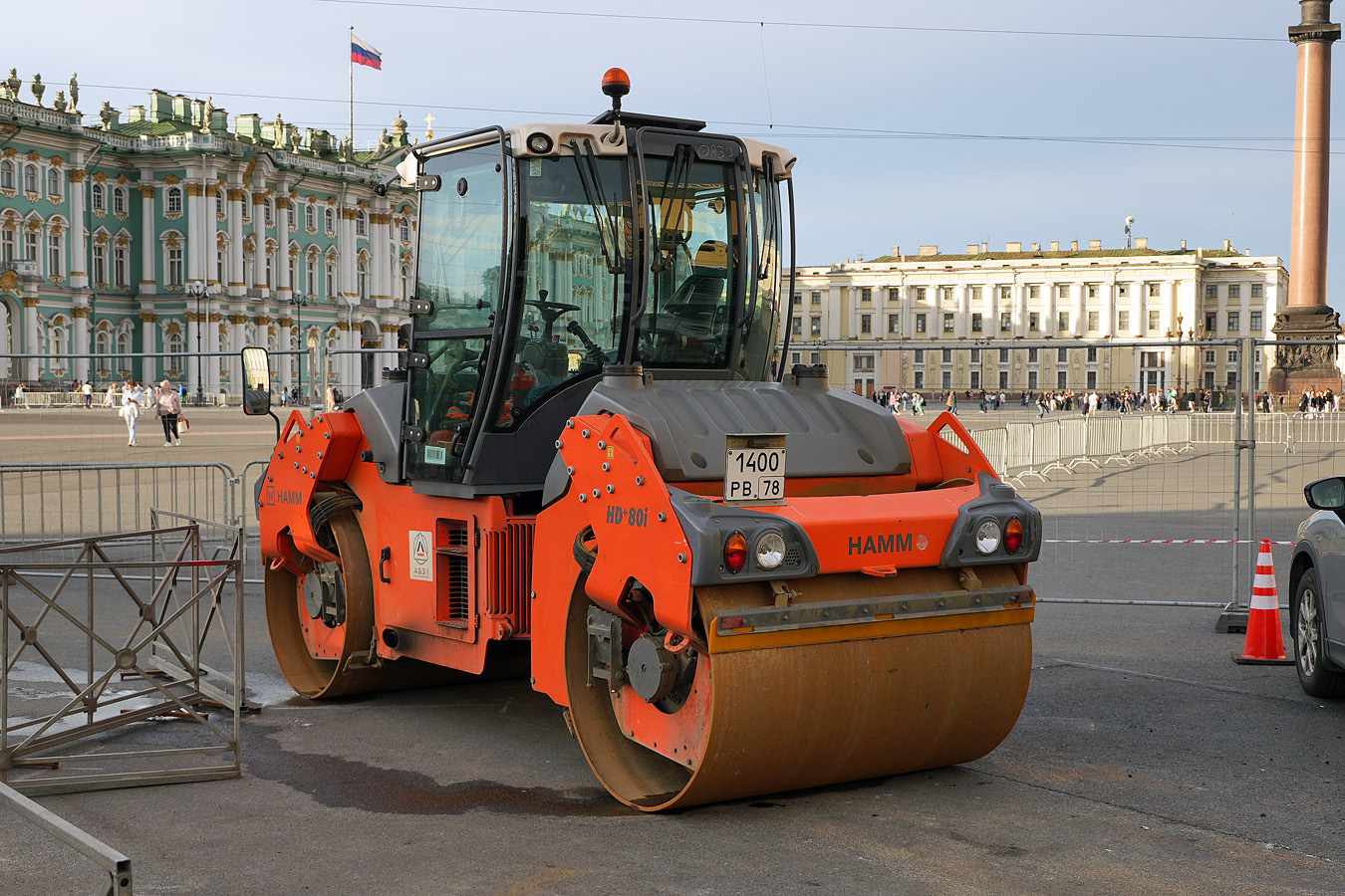 Санкт-Петербург, № 1400 РВ 78 — Hamm (общая модель)