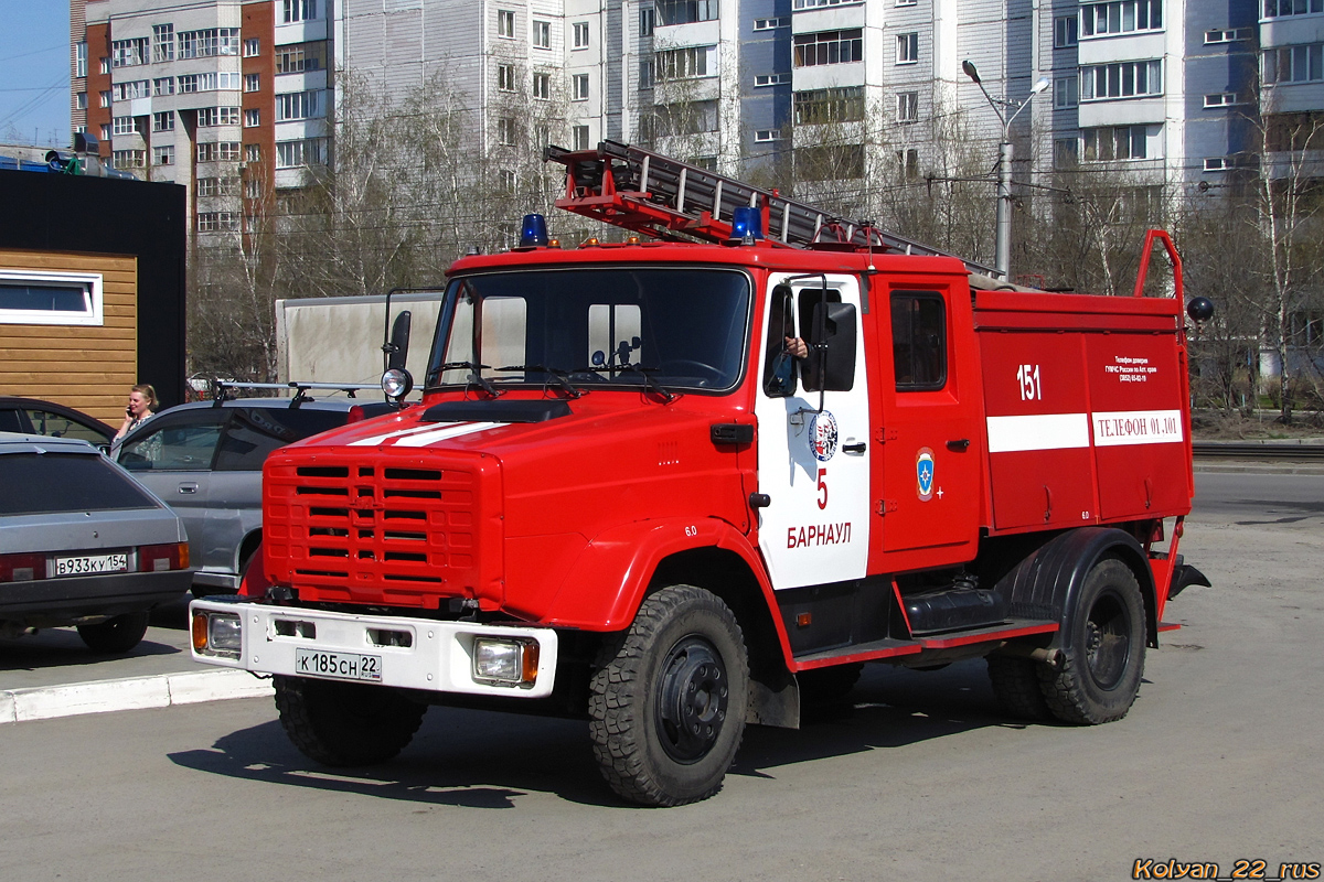 Алтайский край, № 151 — ЗИЛ-433362