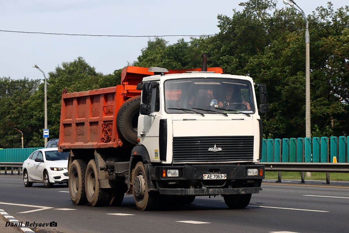 Минск, № АЕ 7063-7 — МАЗ-5516 (общая модель)