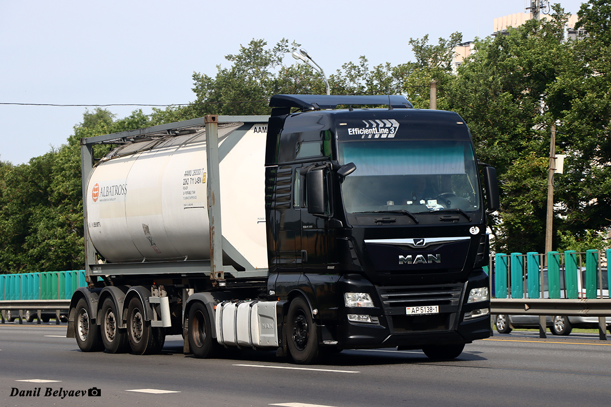 Брестская область, № АР 5138-1 — MAN TGX ('2016) 18.500