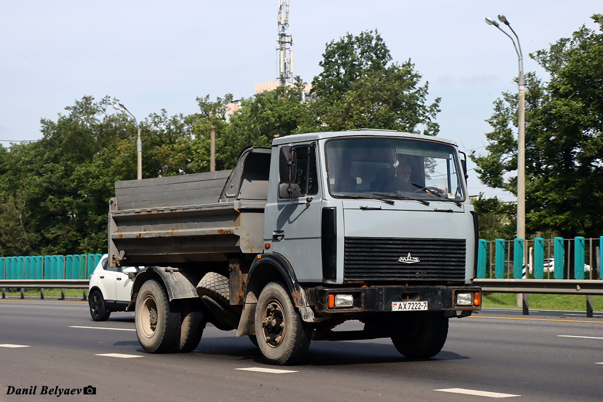 Минск, № АХ 7222-7 — МАЗ-5551 (общая модель)