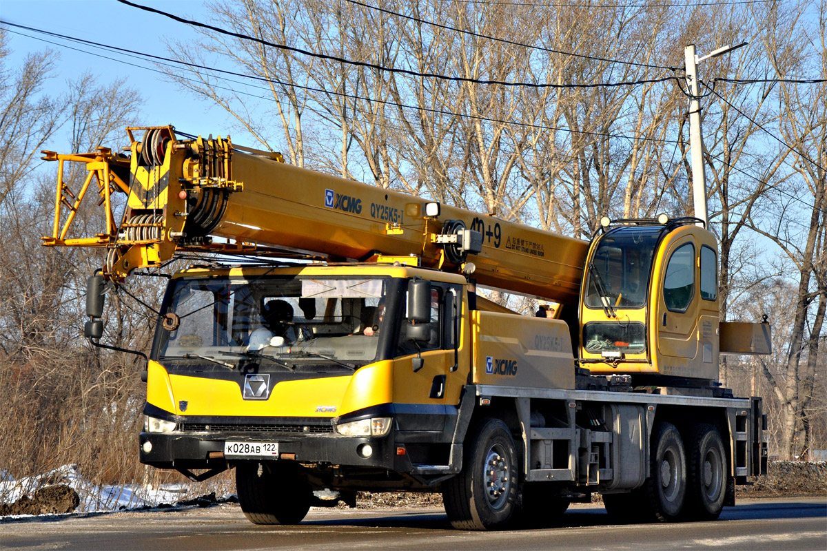 Алтайский край, № К 028 АВ 122 — XCMG XZ25