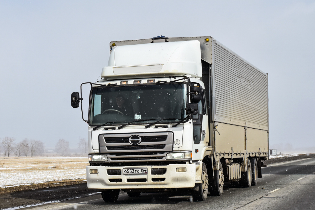 Новосибирская область, № О 553 ТС 154 — Hino Profia