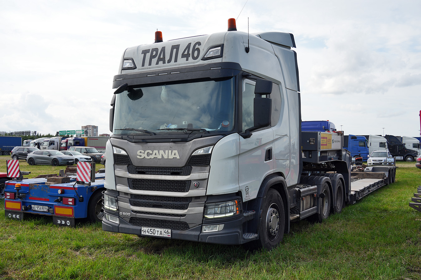 Курская область, № Н 450 ТА 46 — Scania ('2016) G500