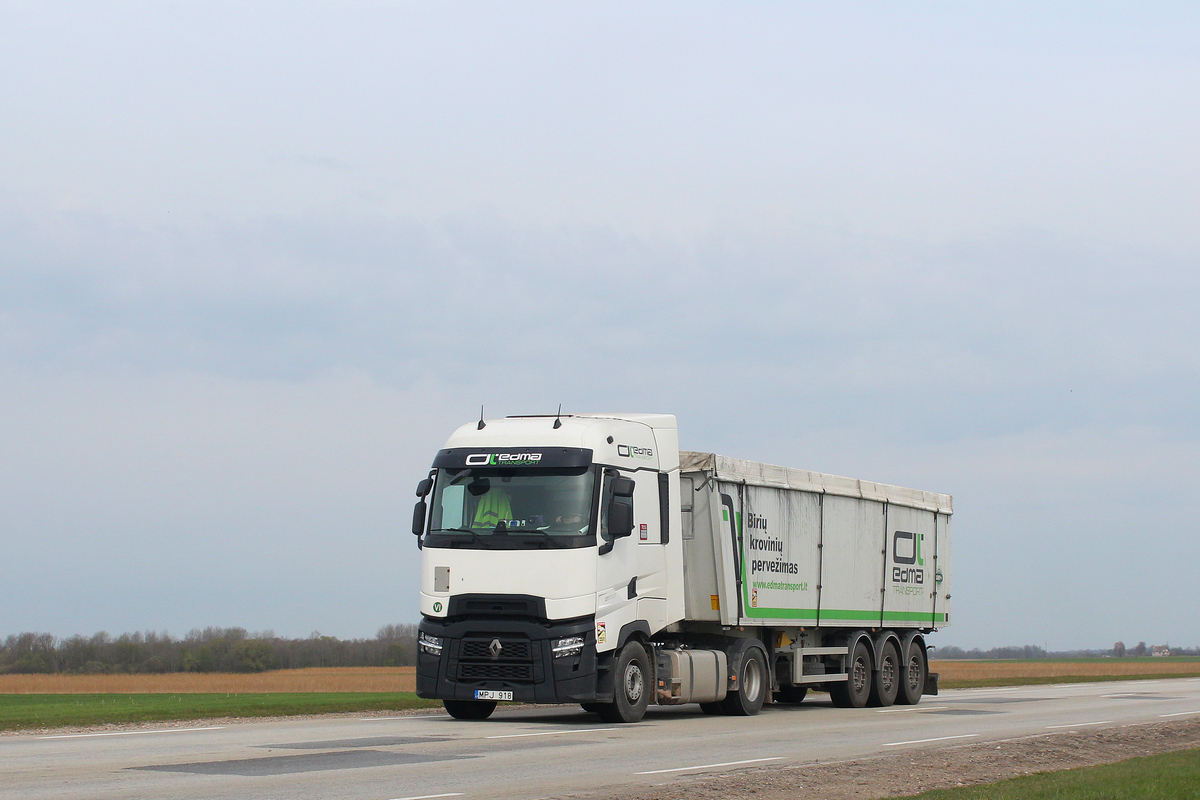 Литва, № MPJ 918 — Renault T-Series ('2021)