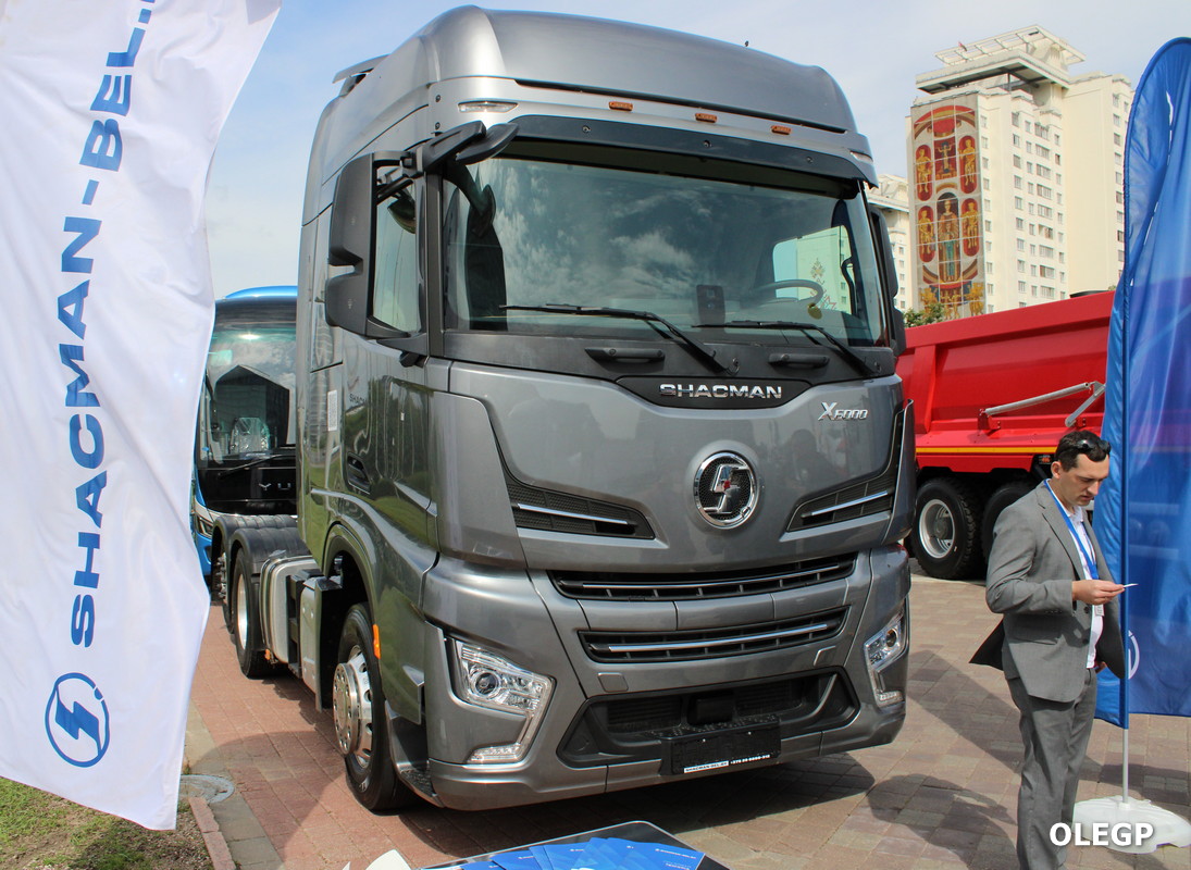 Минск, № (BY-7) Б/Н 0172 — Shaanxi Shacman X6000 SX4258; Минск — Автомобили без номеров; Минск — Новые автомобили; Минск — Выставка "БАМАП-2025"