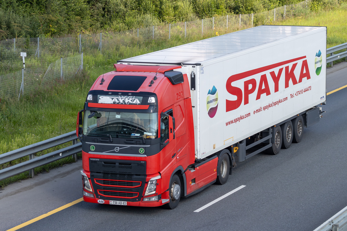 Армения, № 292 — Volvo ('2012) FH.540
