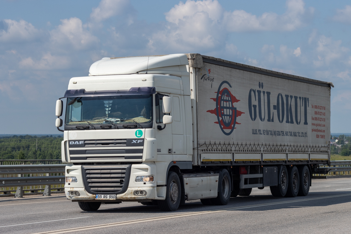 Турция, № 55 RG 950 — DAF XF105 FT