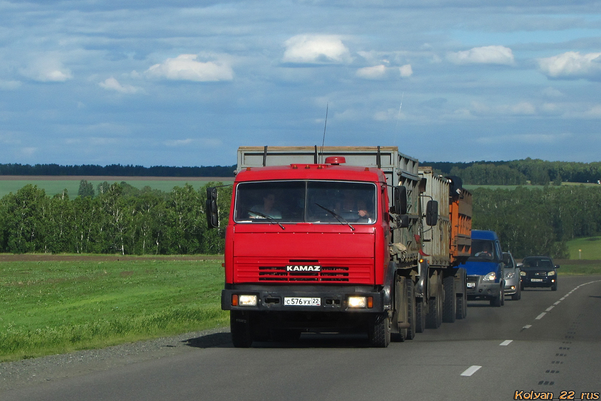 Алтайский край, № С 576 УХ 22 — КамАЗ-5320