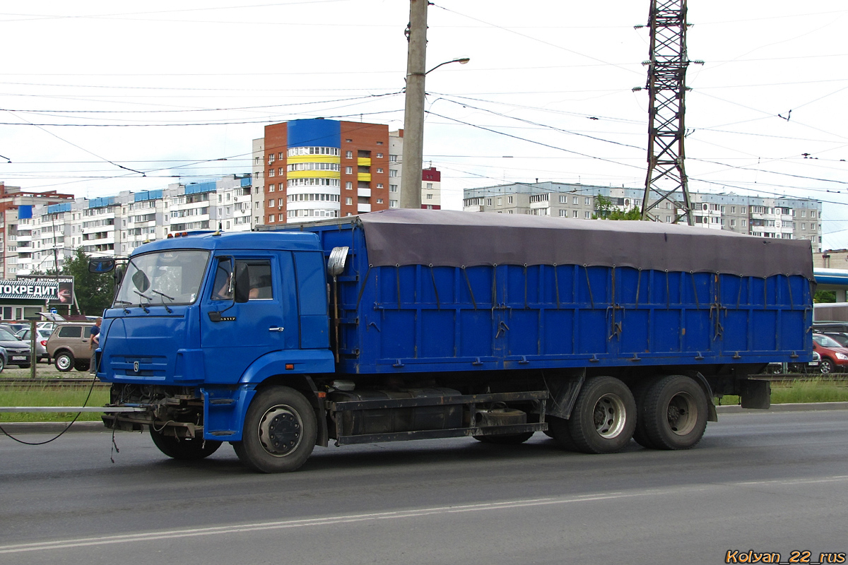 Алтайский край, № Н 004 КЕ 22 — КамАЗ-65117-62