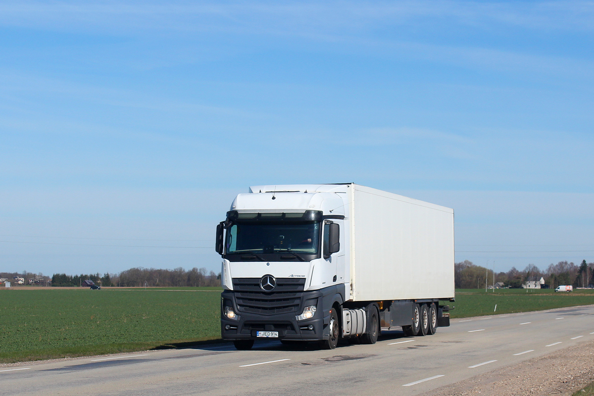 Литва, № JED 914 — Mercedes-Benz Actros ('2011)