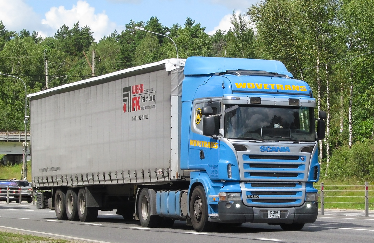 Брянская область, № О 209 КО 32 — Scania ('2004) R420