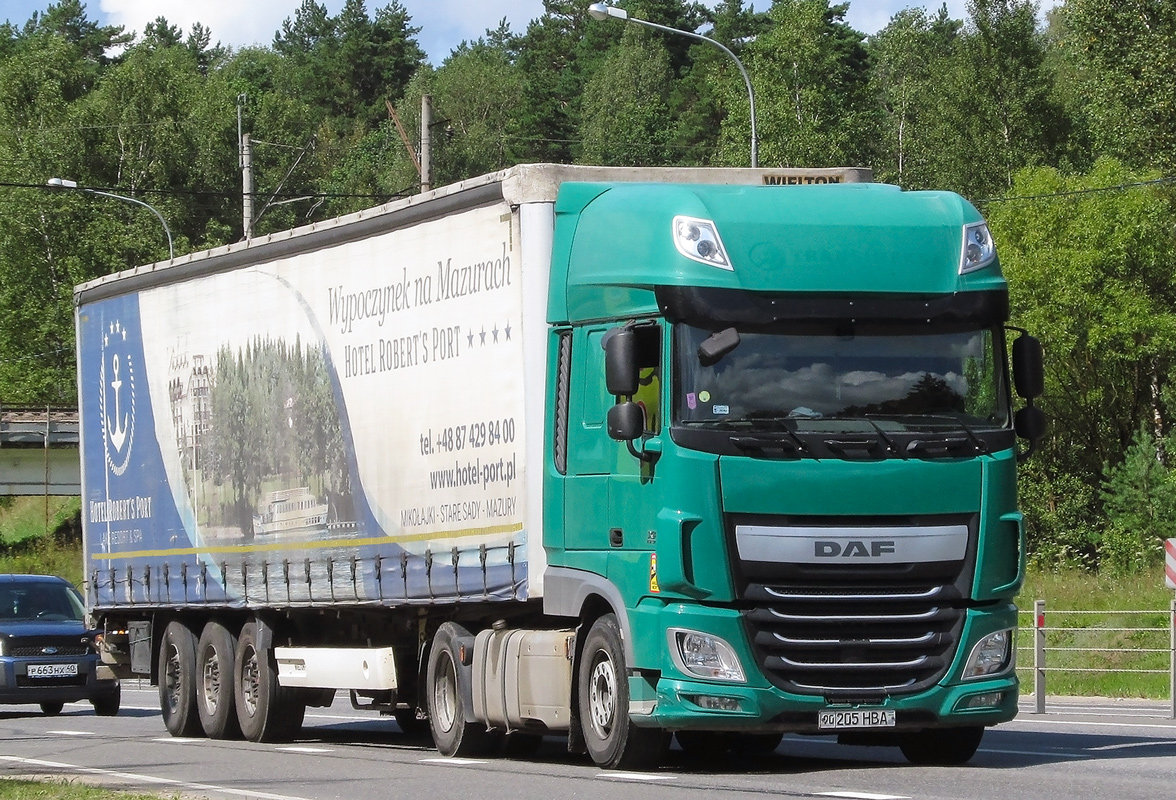 Узбекистан, № 90 205 HBA — DAF XF Euro6 FT