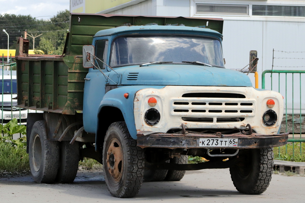 Сахалинская область, № К 273 ТТ 65 — ЗИЛ-495810