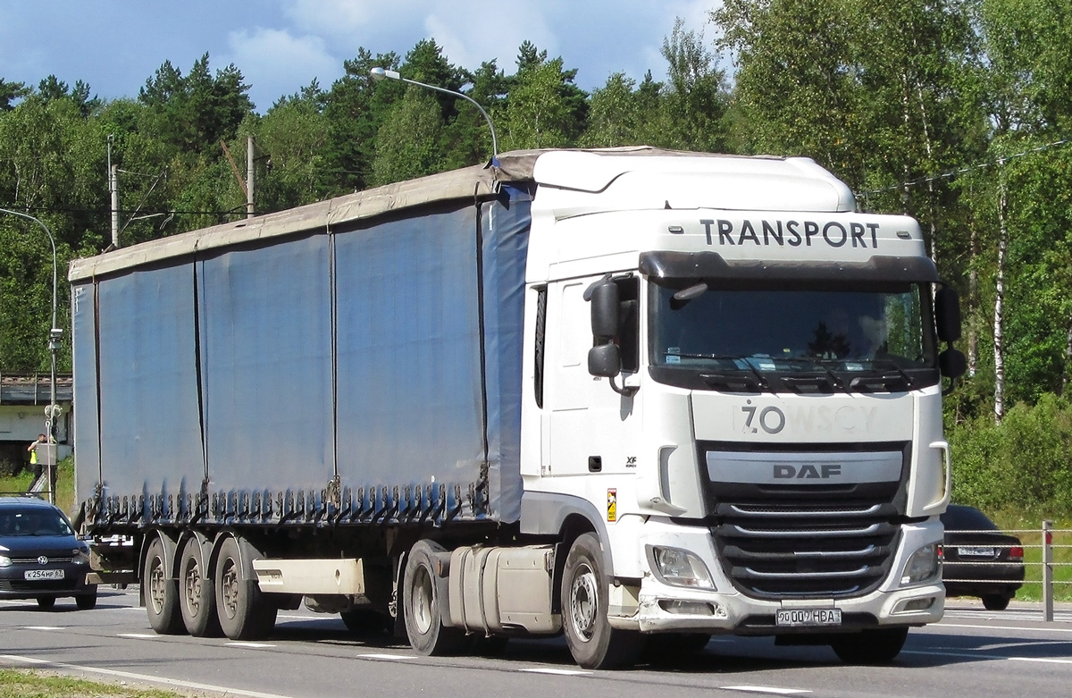Узбекистан, № 90 009 HBA — DAF XF Euro6 FT