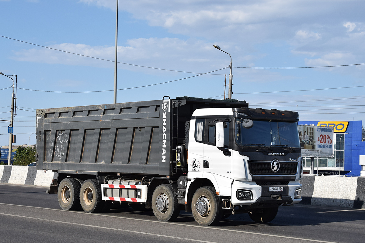 Волгоградская область, № М 246 ХС 134 — Shaanxi Shacman X3000 SX3318