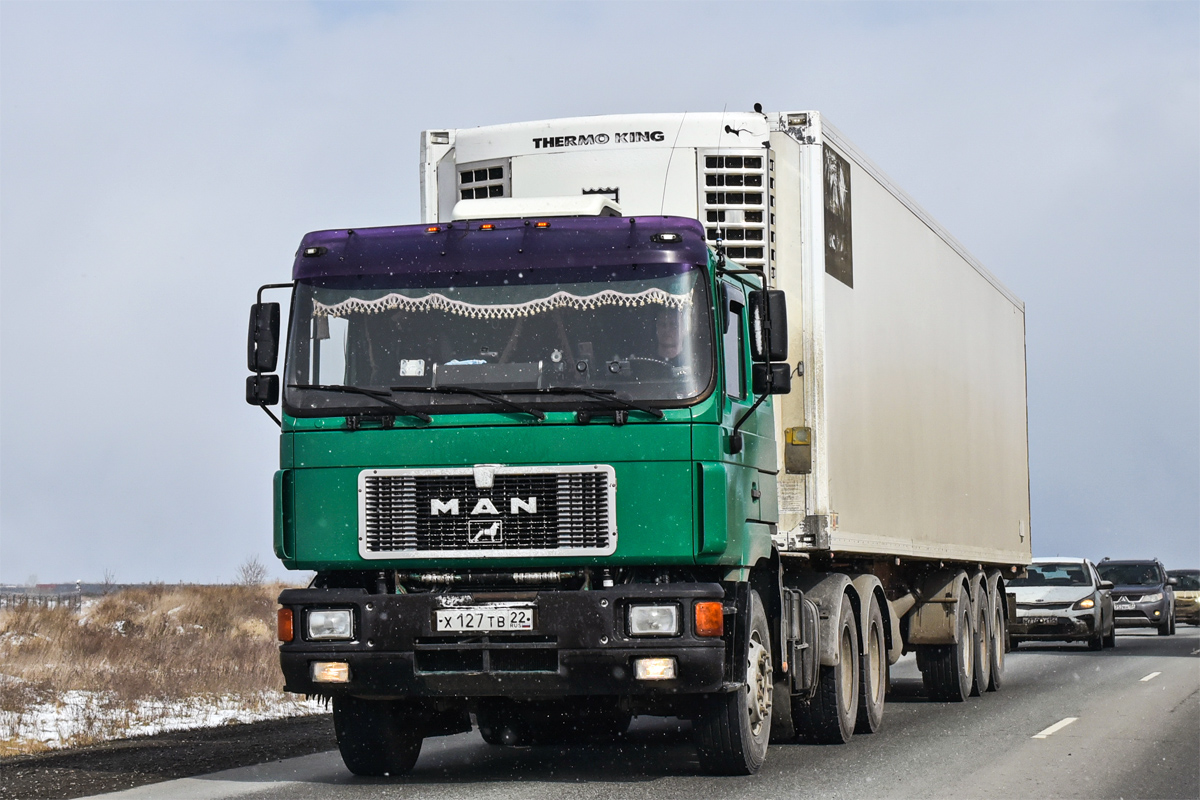 Алтайский край, № Х 127 ТВ 22 — MAN F90 (общая модель)