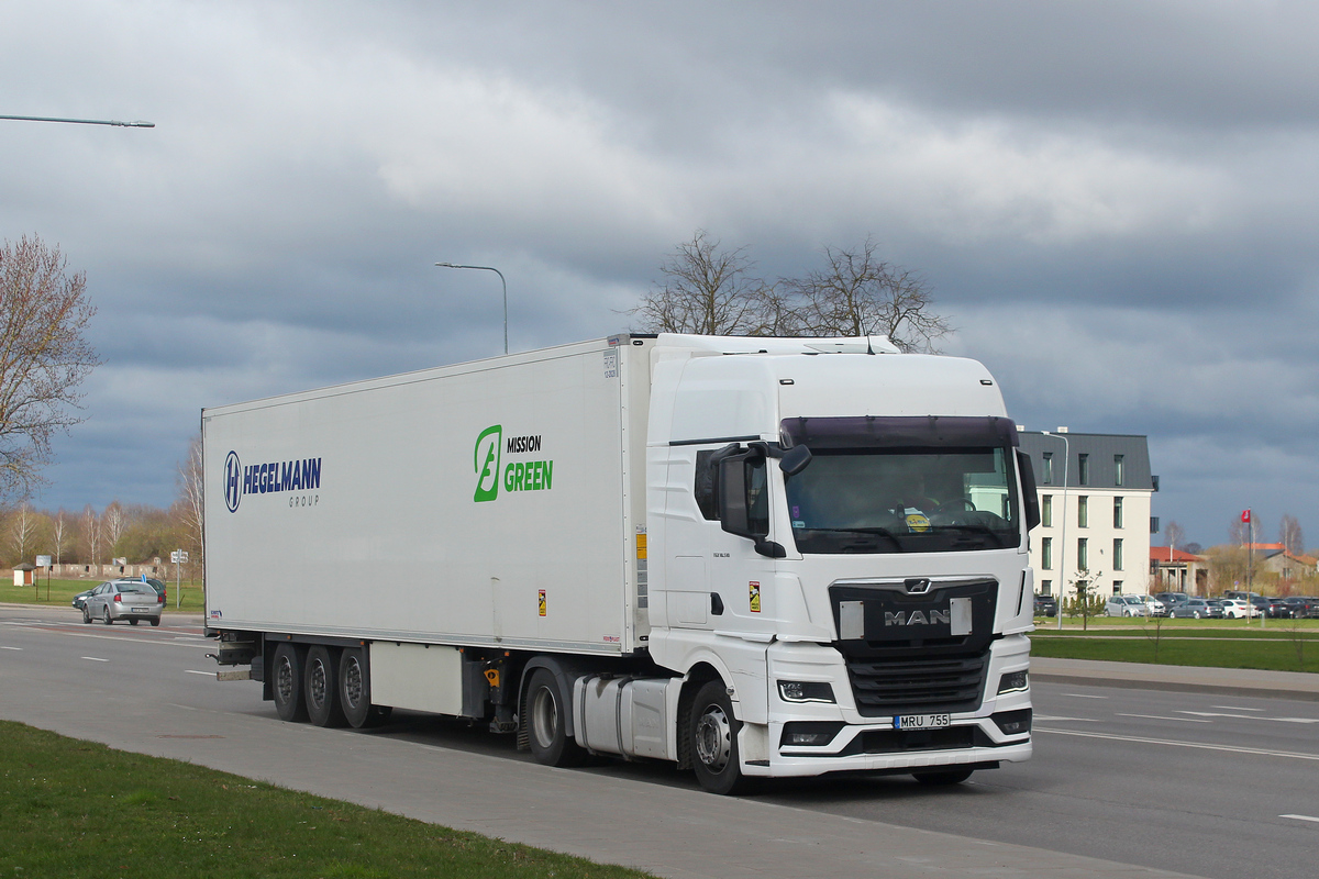 Литва, № MRU 755 — MAN TGX ('2020) 18.510