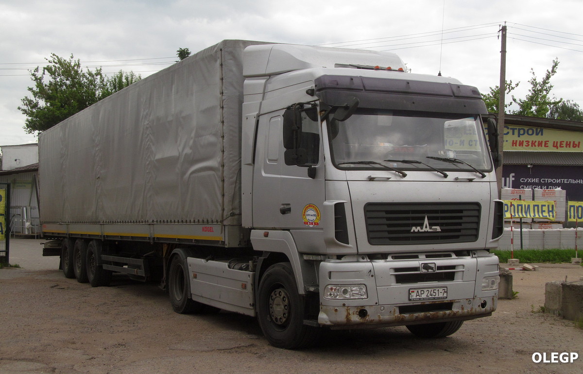 Минск, № 1724 — МАЗ-5440 (общая модель)