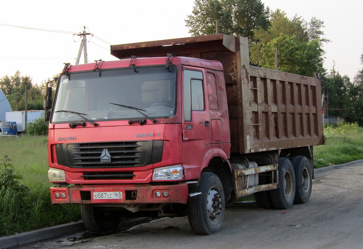 Самарская область, № О 587 СС 163 — Howo HW ZZ3327