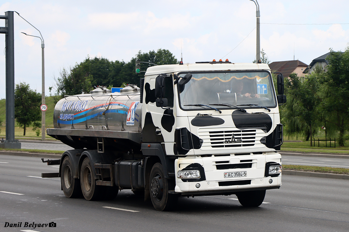 Минская область, № АС 3584-5 — МАЗ-6312 (общая модель)