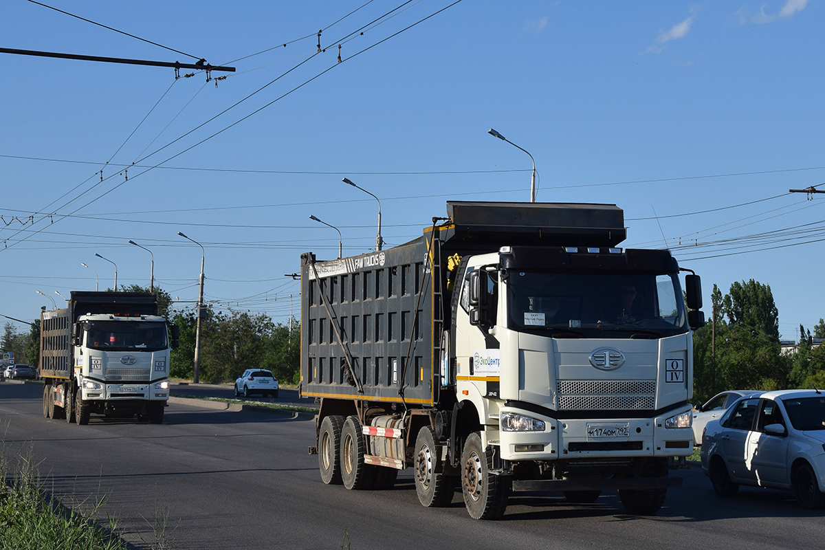 Волгоградская область, № М 174 ОМ 797 — FAW J6 CA3310