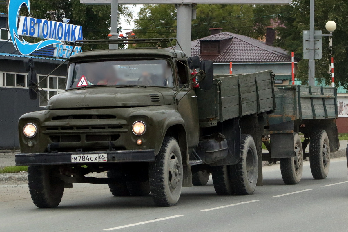 Сахалинская область, № М 784 СХ 65 — ЗИЛ-130