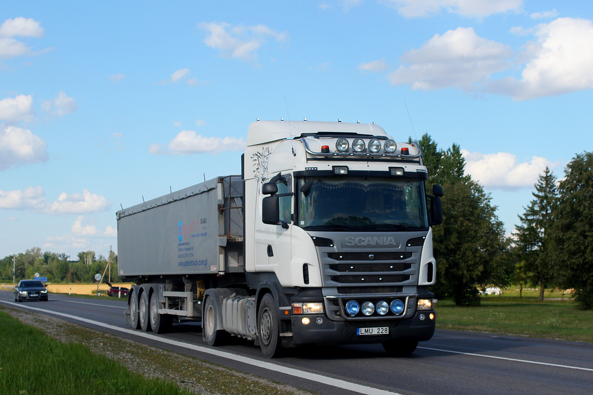Литва, № LMU 228 — Scania ('2009) R420